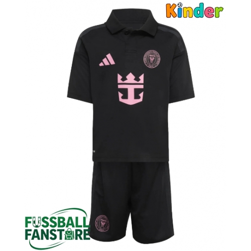 Inter Miami Lionel Messi #10 Replik Auswärtstrikot Kinder 2026-27 Kurzarm (+ Kurze Hosen)